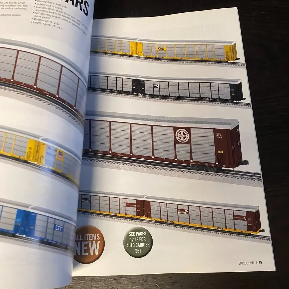 LIONEL VOLUME 2 CATALOG 2012, MODEL TRAINS, O GAUGE, O-27